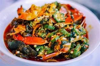Ever green Seafood okro
